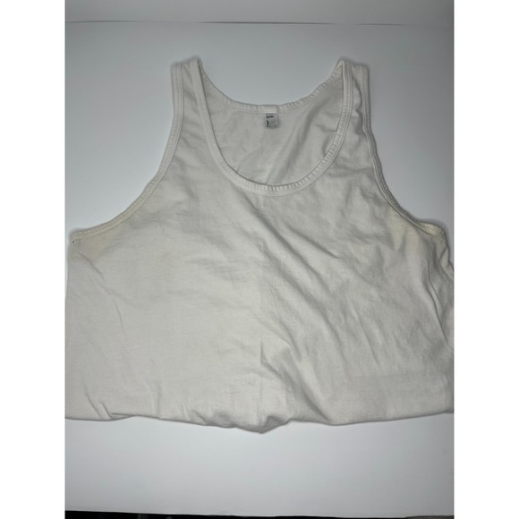 Basic Simple White Tank Tops - Picture 1 of 3